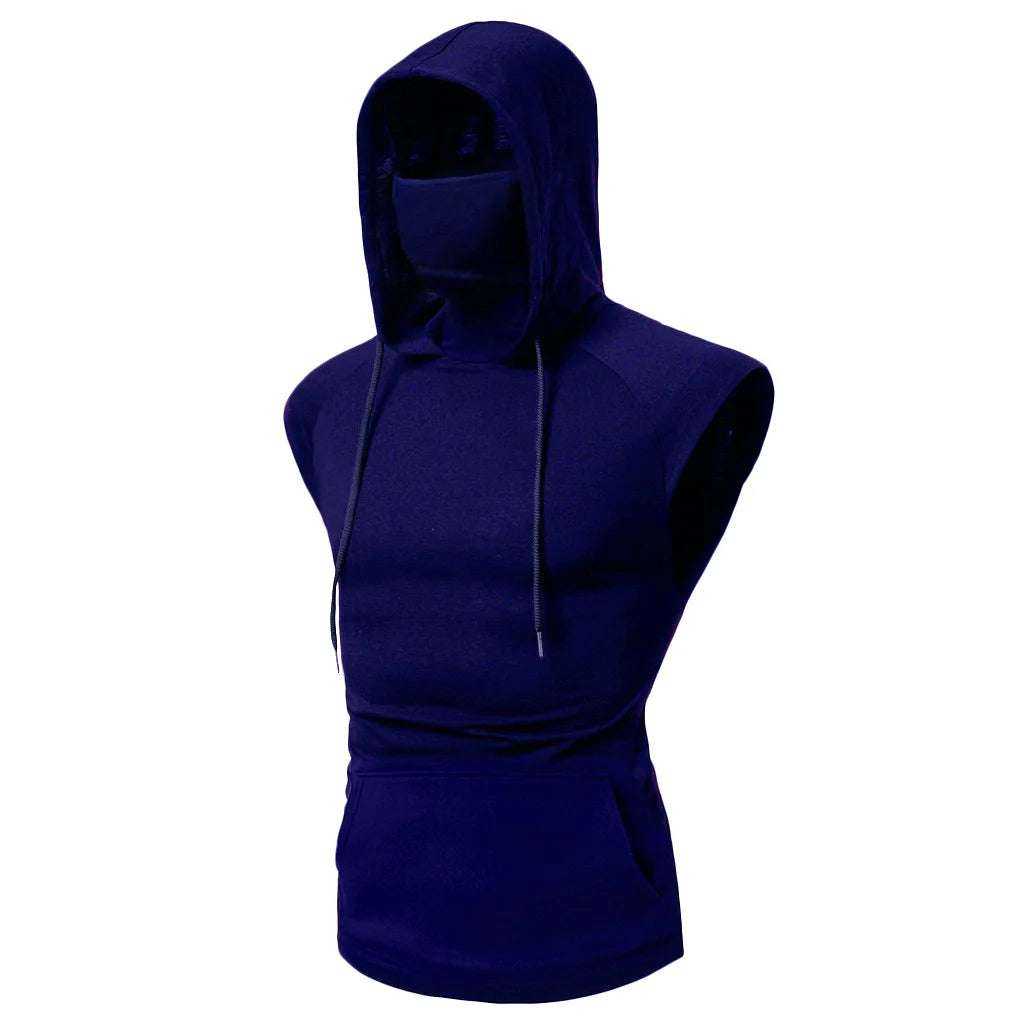 OpenForge Sleeveless Mask Hoodie