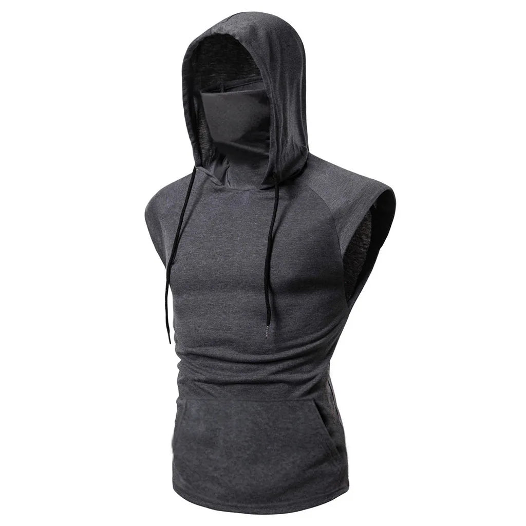OpenForge Sleeveless Mask Hoodie