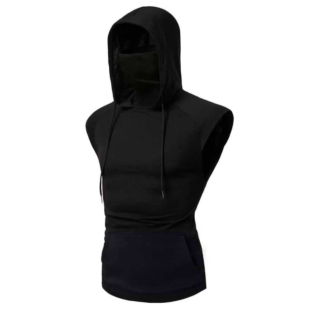 OpenForge Sleeveless Mask Hoodie