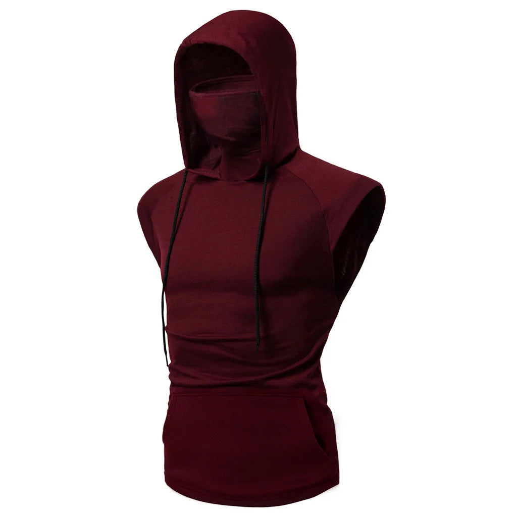 OpenForge Sleeveless Mask Hoodie