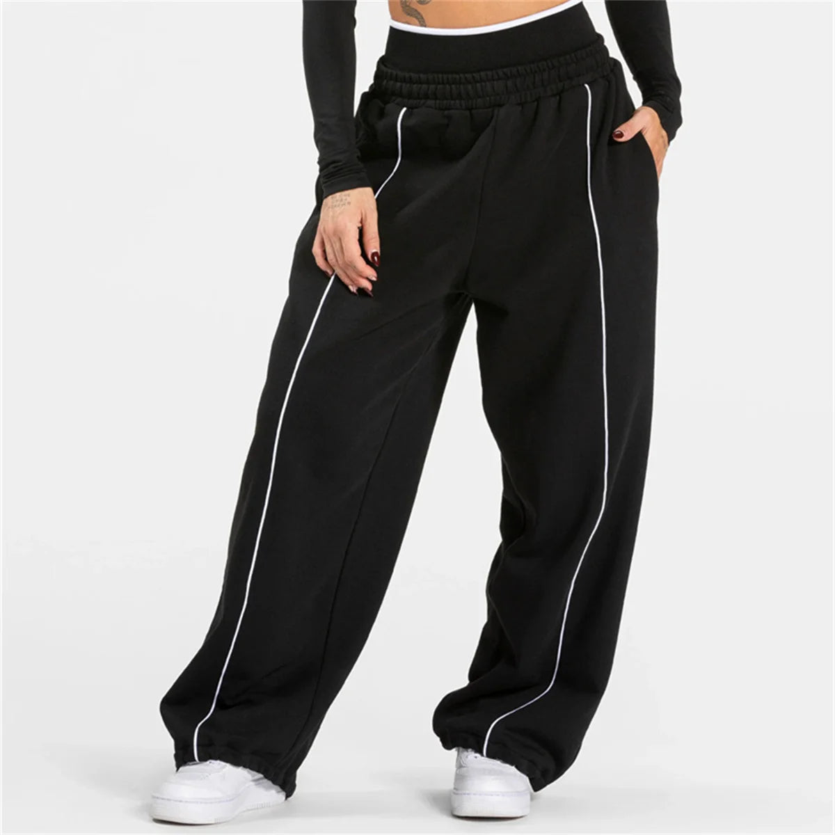 WildPath Wide-Leg Sport Joggers