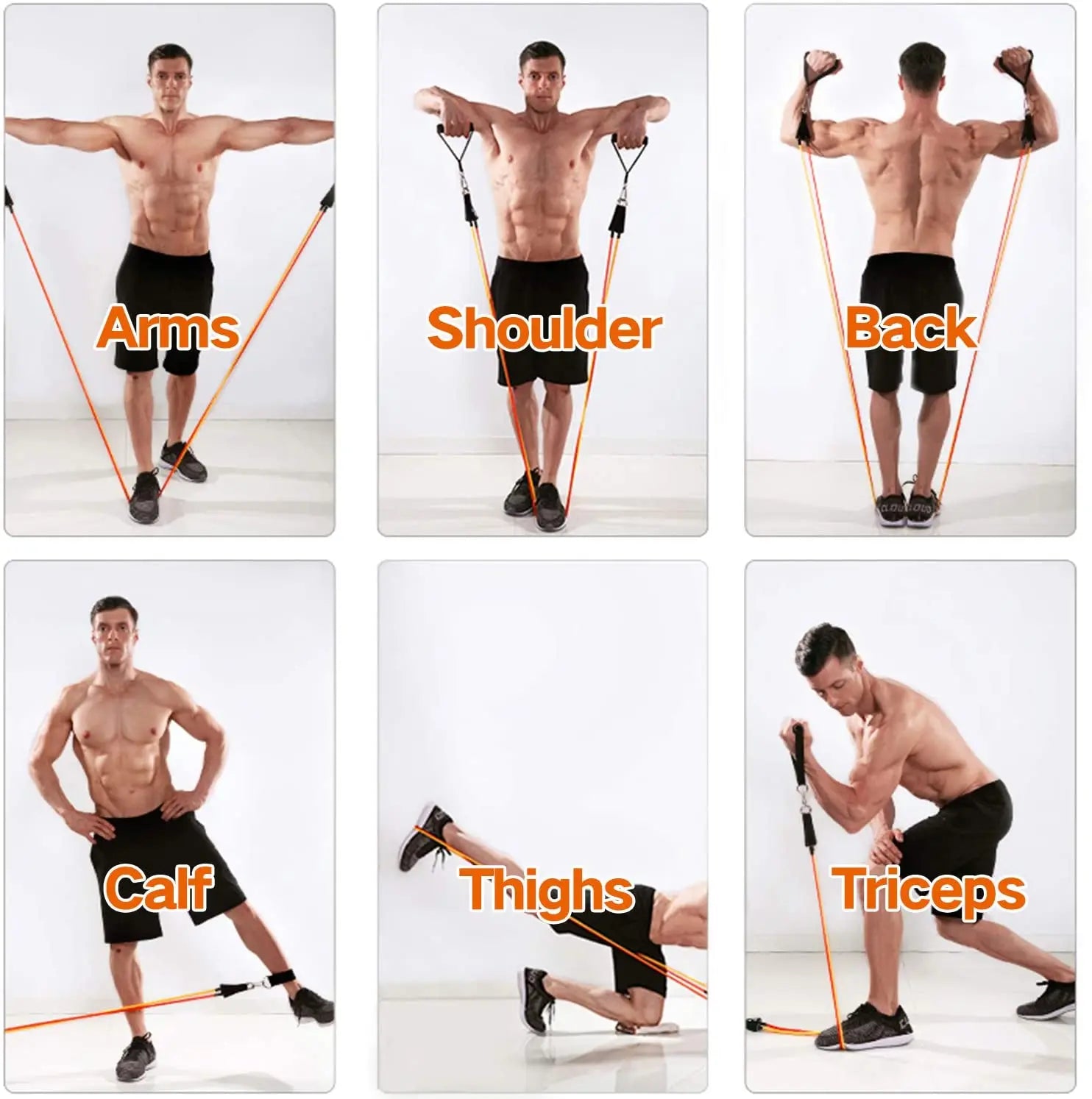 TensionPro Full Resistance Bands Kit