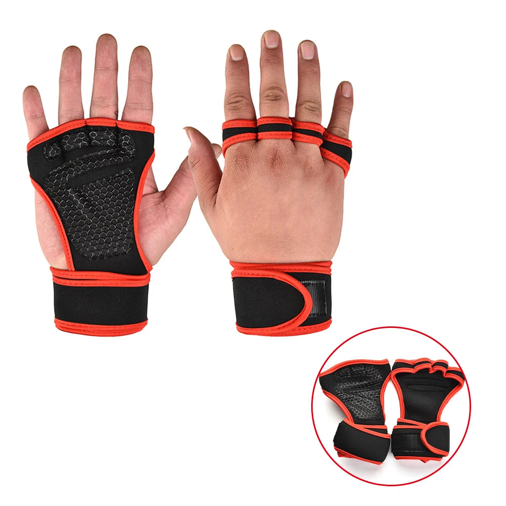 PowerGrip Wrist Support Gloves