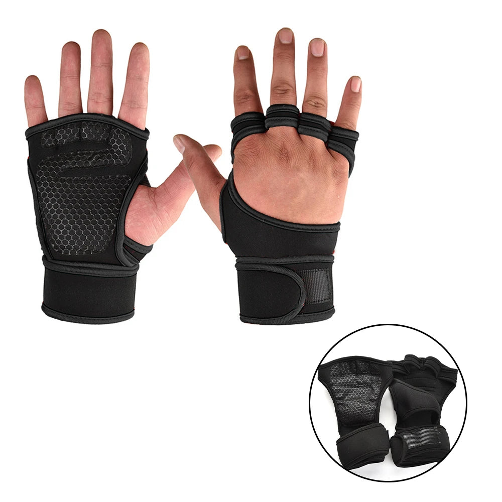 PowerGrip Wrist Support Gloves