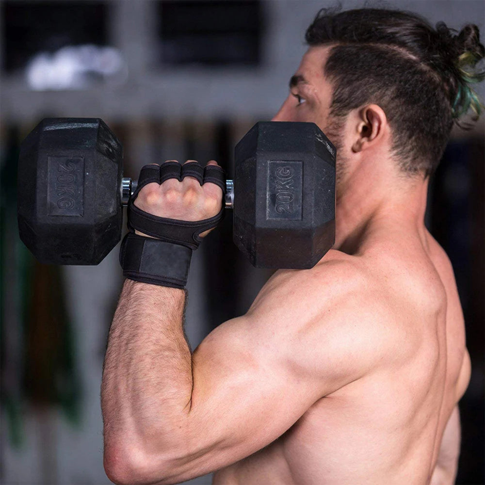 PowerGrip Wrist Support Gloves