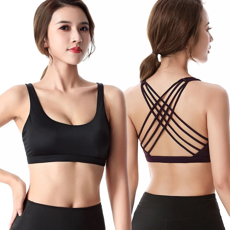 Infinity Strap Performance Sports Bra