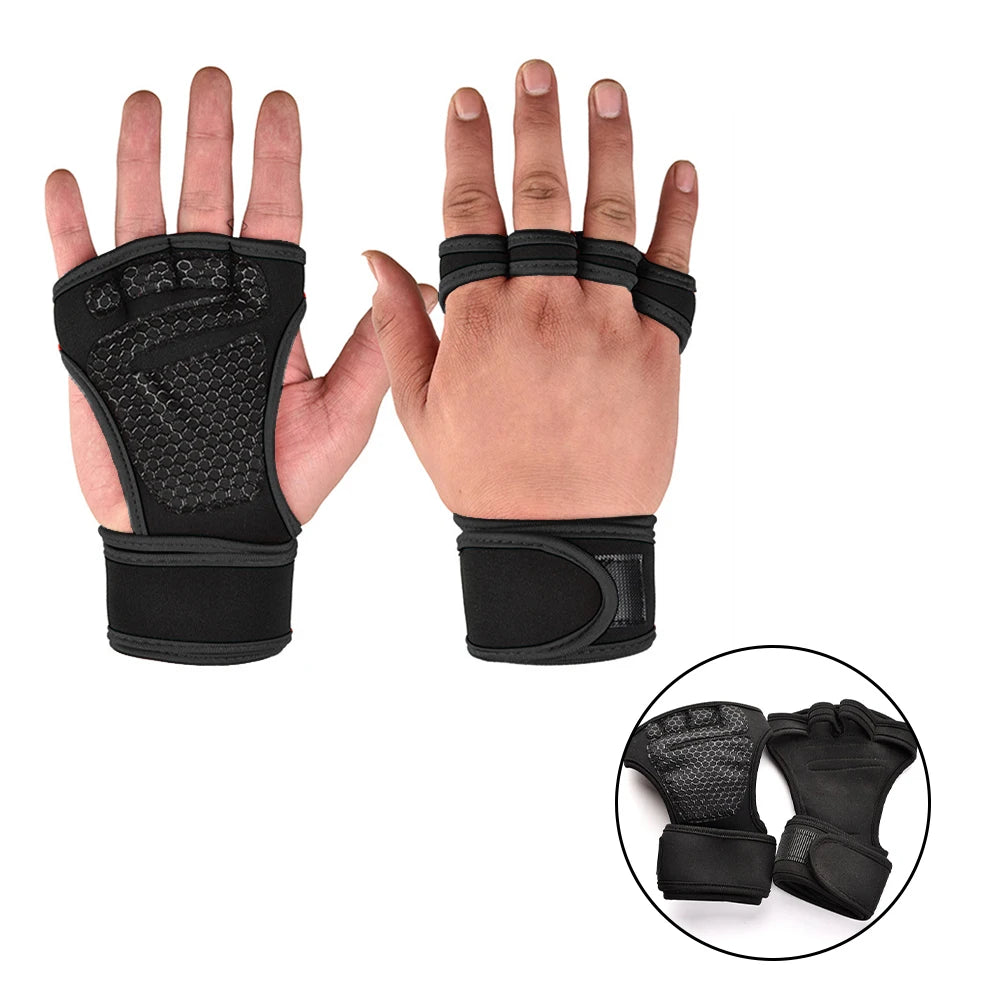 PowerGrip Wrist Support Gloves