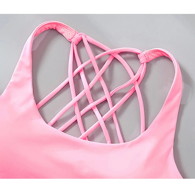 Infinity Strap Performance Sports Bra