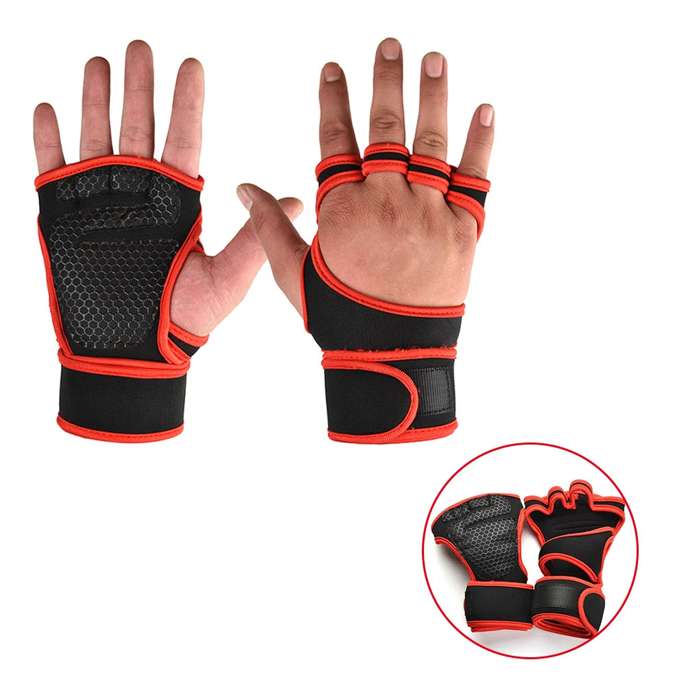 PowerGrip Wrist Support Gloves