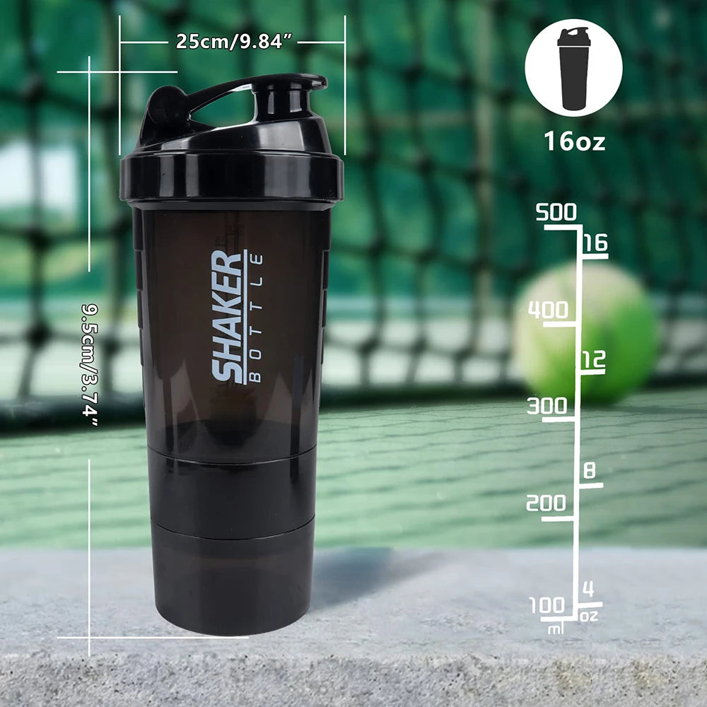 TriStack 3-Layer Protein Shaker