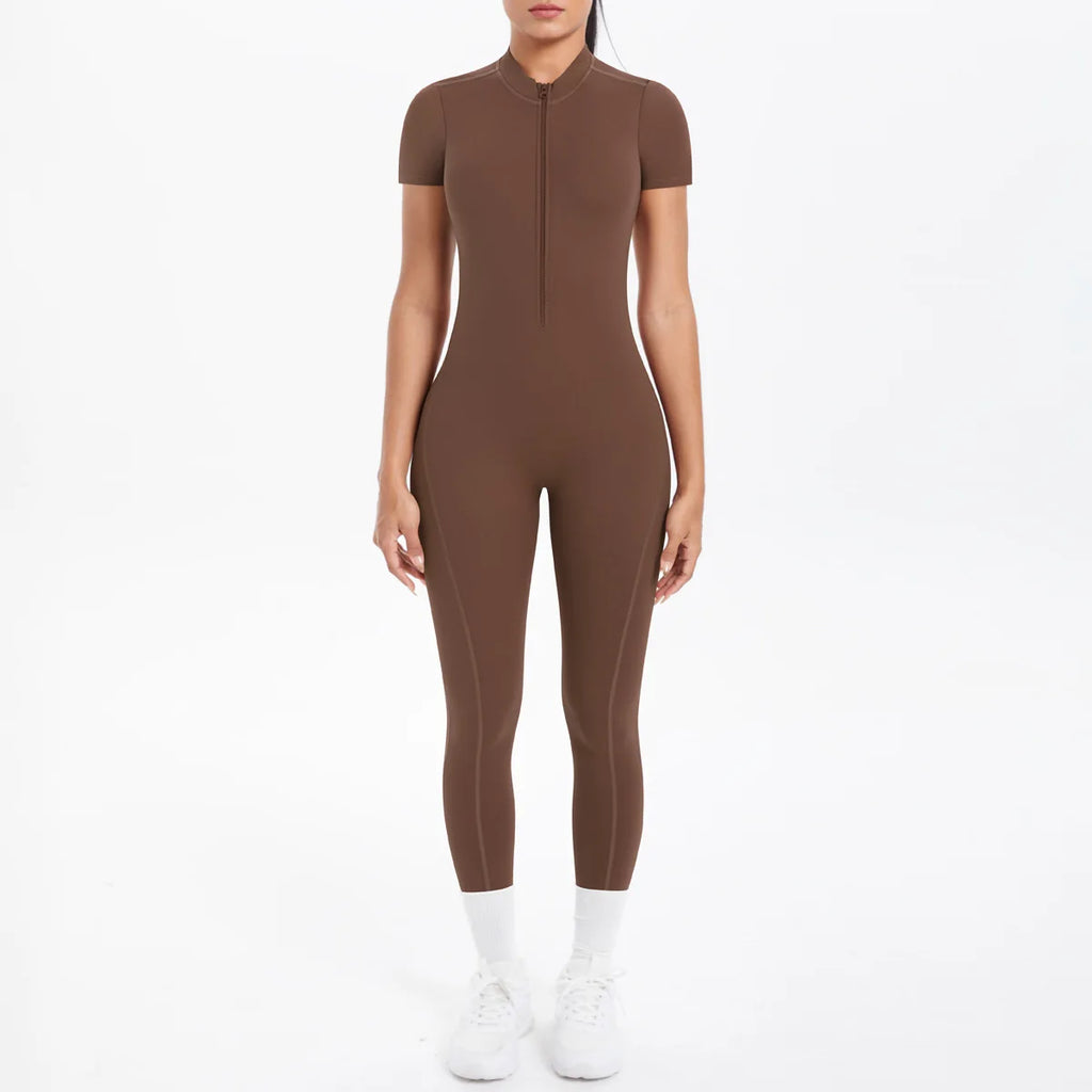 Seamless Sculpt Zip Bodysuit (Women)