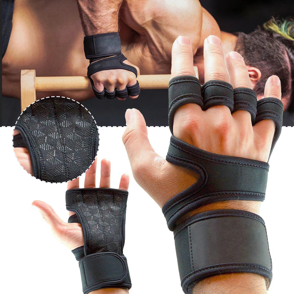 PowerGrip Wrist Support Gloves