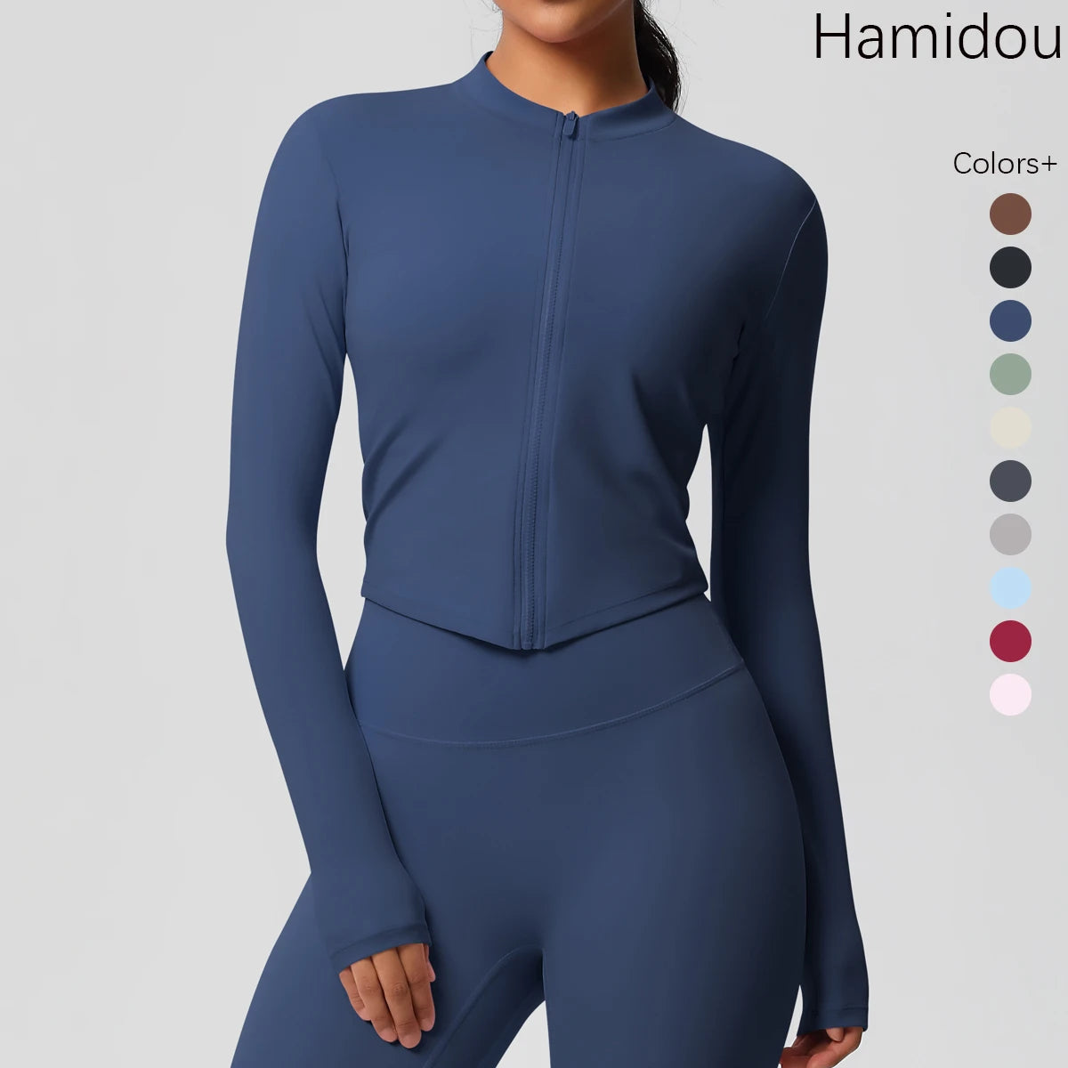 SerenaFlex Long-Sleeve Workout Top