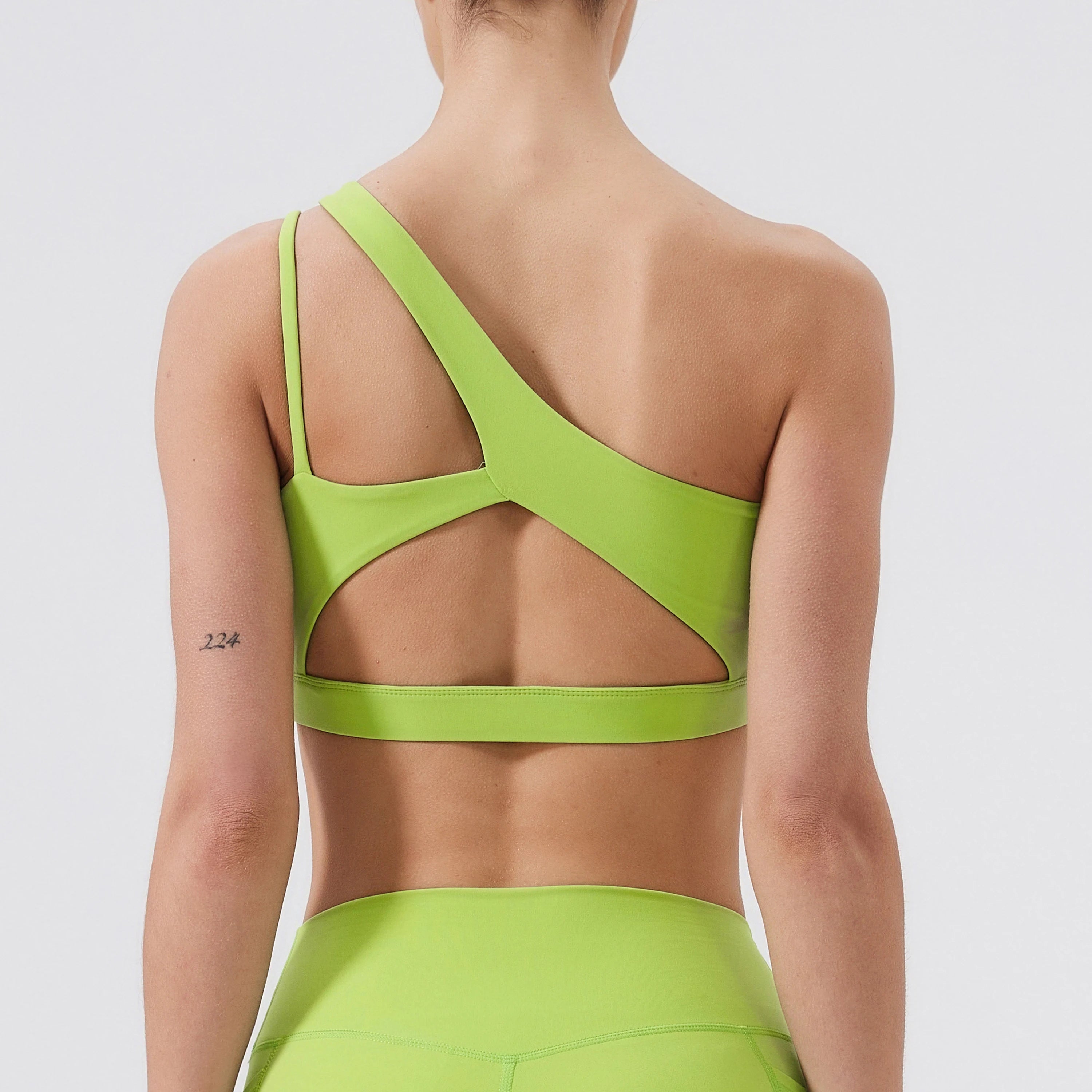 SculptFit One-Shoulder Sports Bra