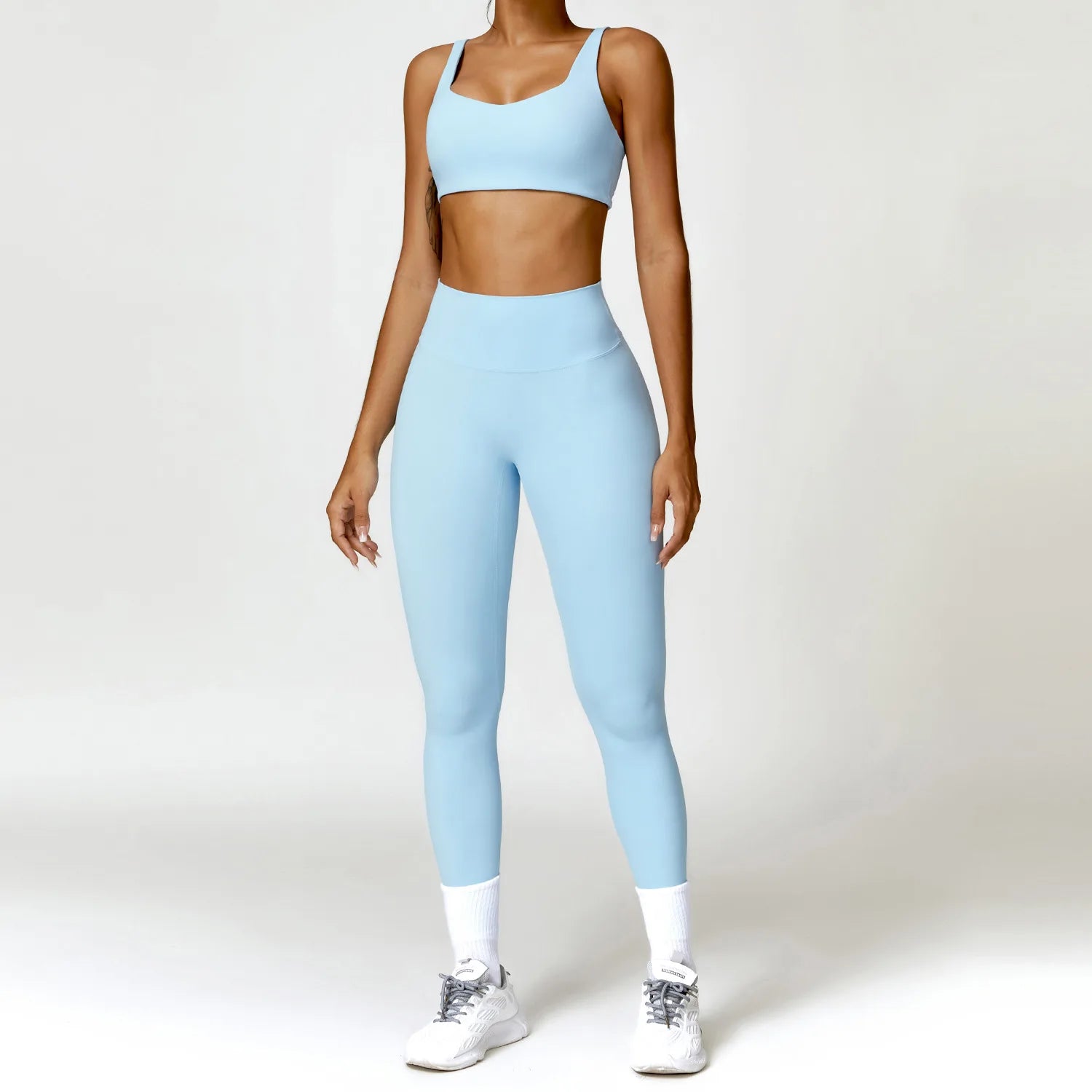 AscendKnit High-Waist Yoga Set