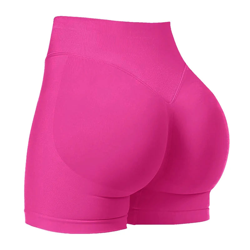 RibbedLine Seamless Biker Shorts
