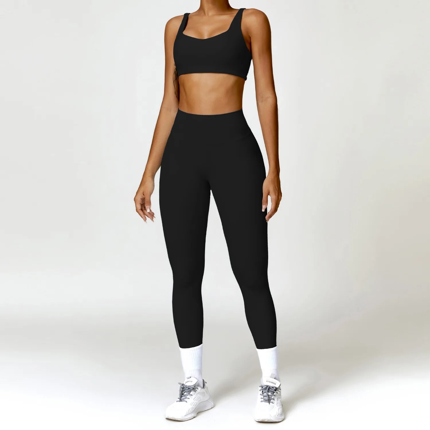 AscendKnit High-Waist Yoga Set