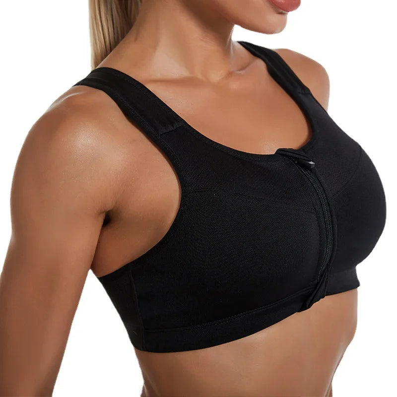 ZipFlex High Impact Sports Bra