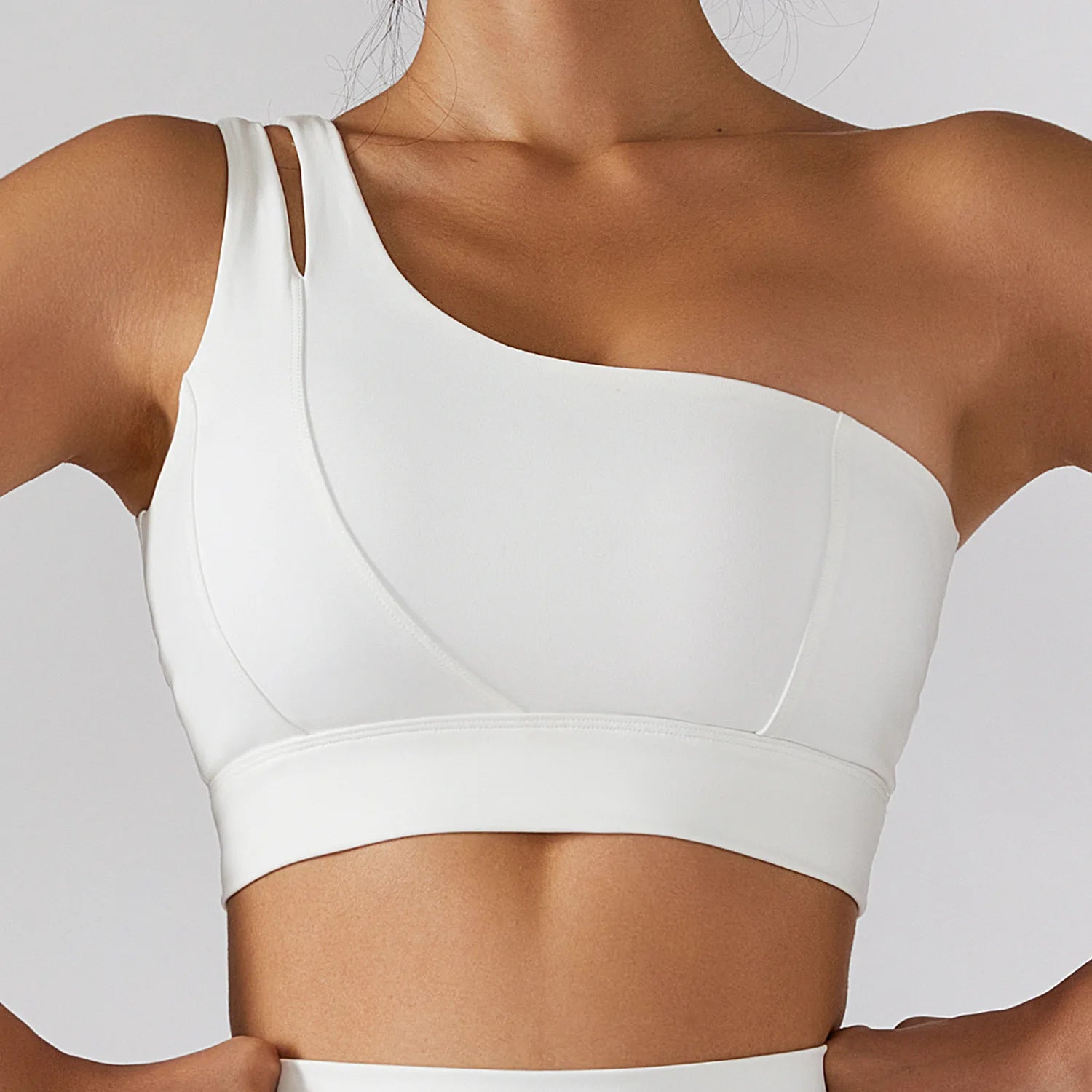 Asymmetry Sculpt Sports Bra