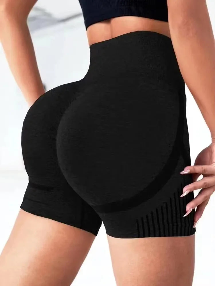 PulseLift High-Waist Yoga Shorts
