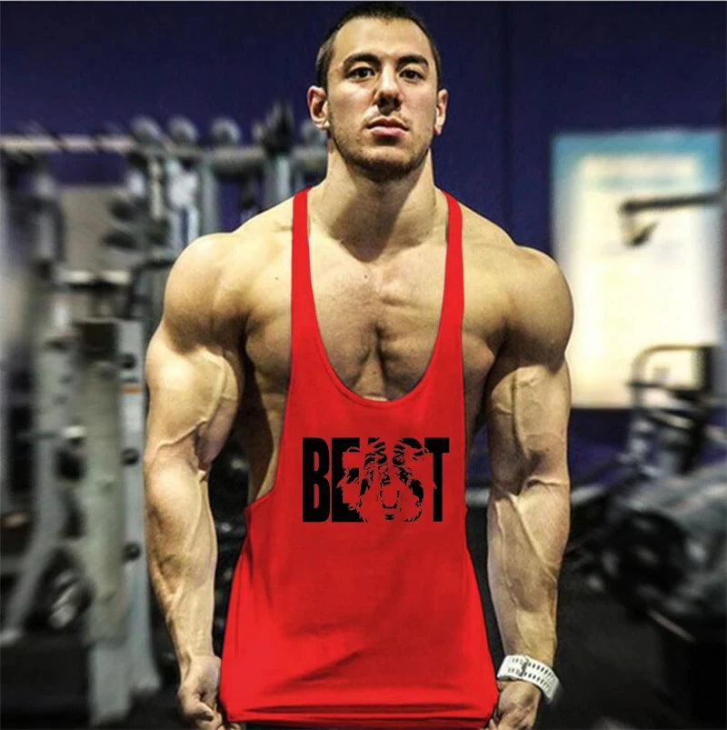 Titan Stringer Tank – Muscle Cut Gym Training Top