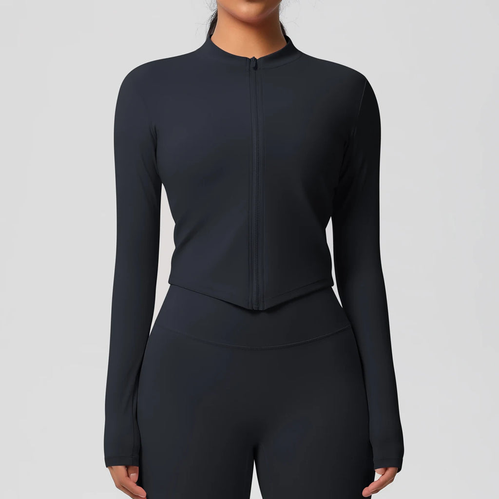 SerenaFlex Long-Sleeve Workout Top