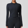 SerenaFlex Long-Sleeve Workout Top