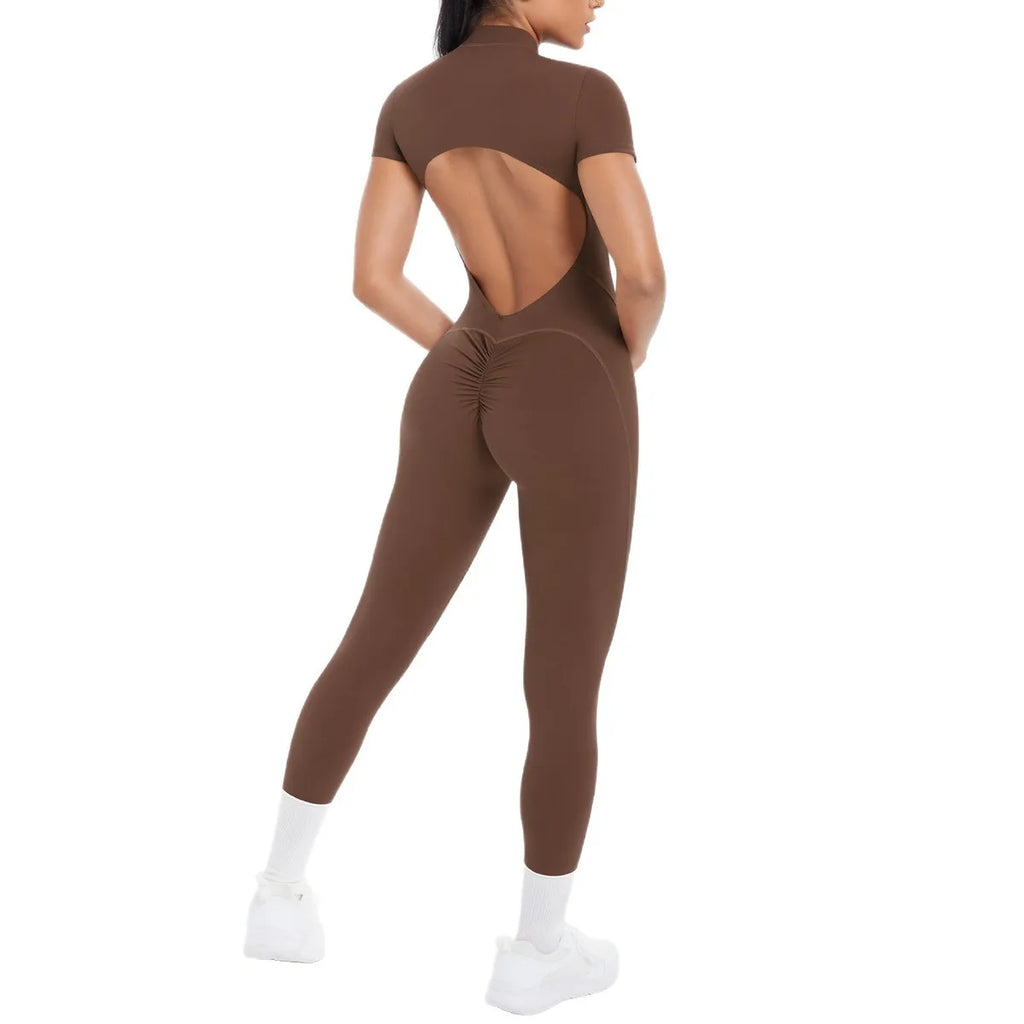 Seamless Sculpt Zip Bodysuit (Women)