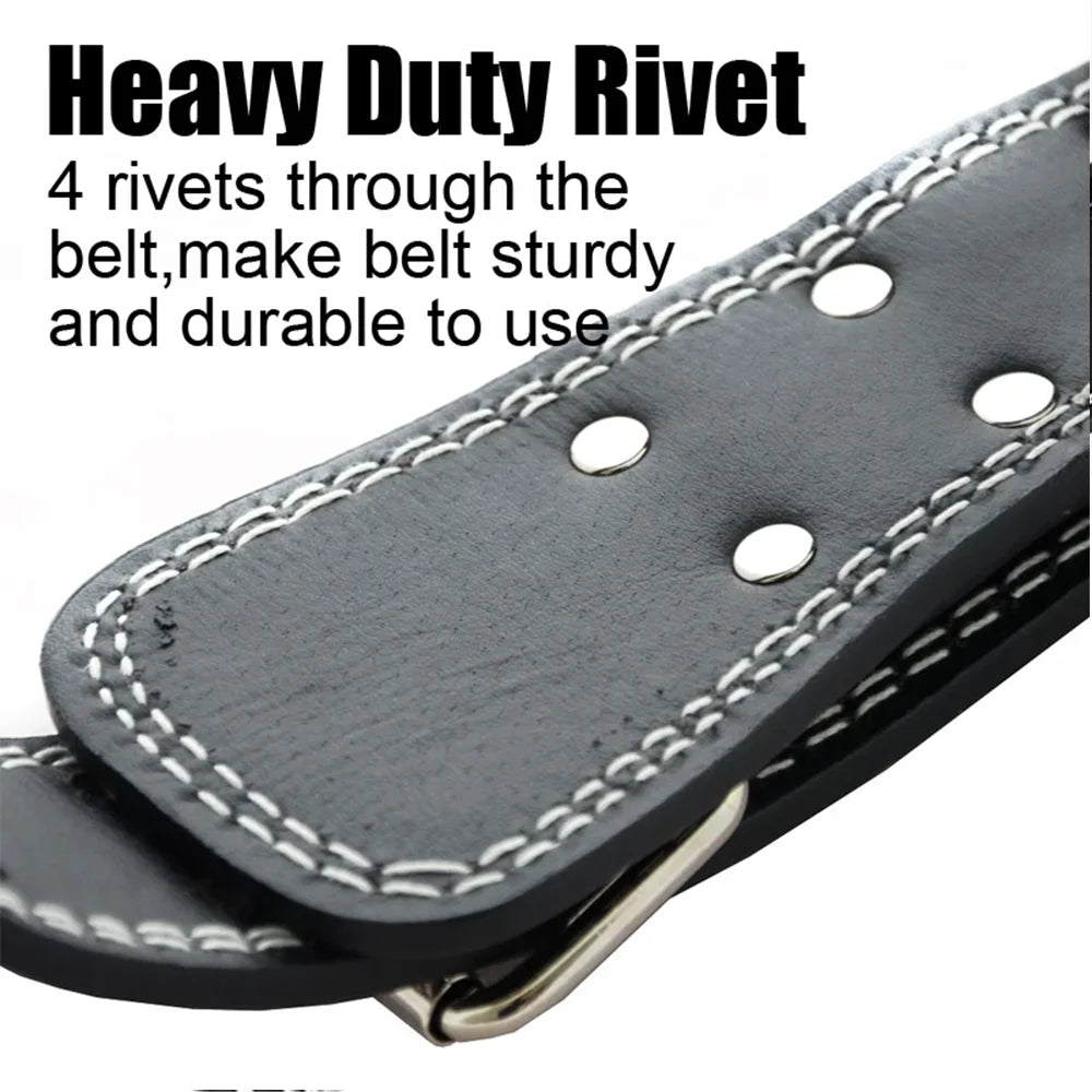 TitanLeather Padded Lifting Belt — Women