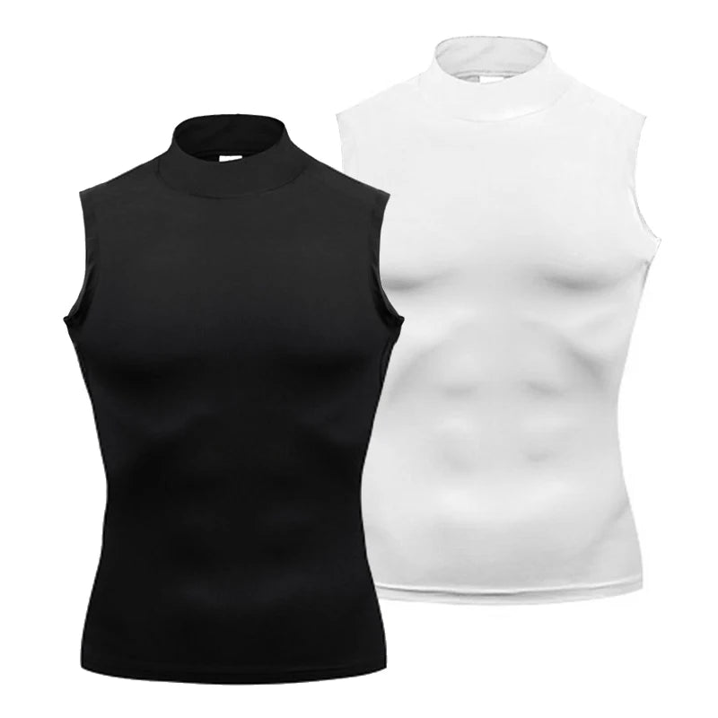 TitanNeck Compression Mock-Neck Tank