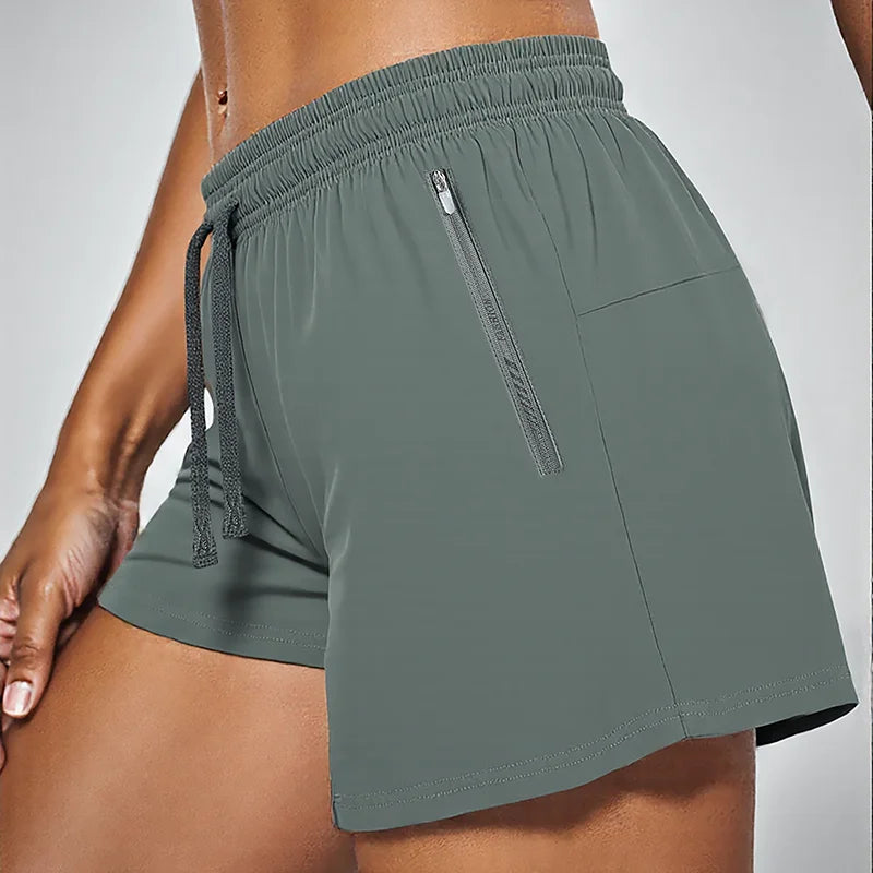 BoltFlex Neon Running Shorts