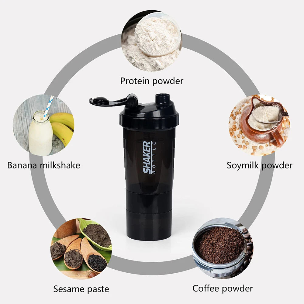 TriStack 3-Layer Protein Shaker