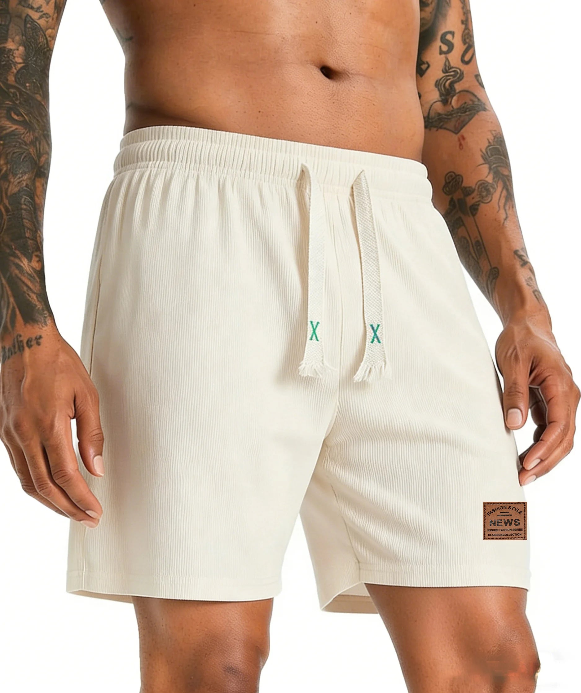 BreezeStride Drawstring Sport Shorts