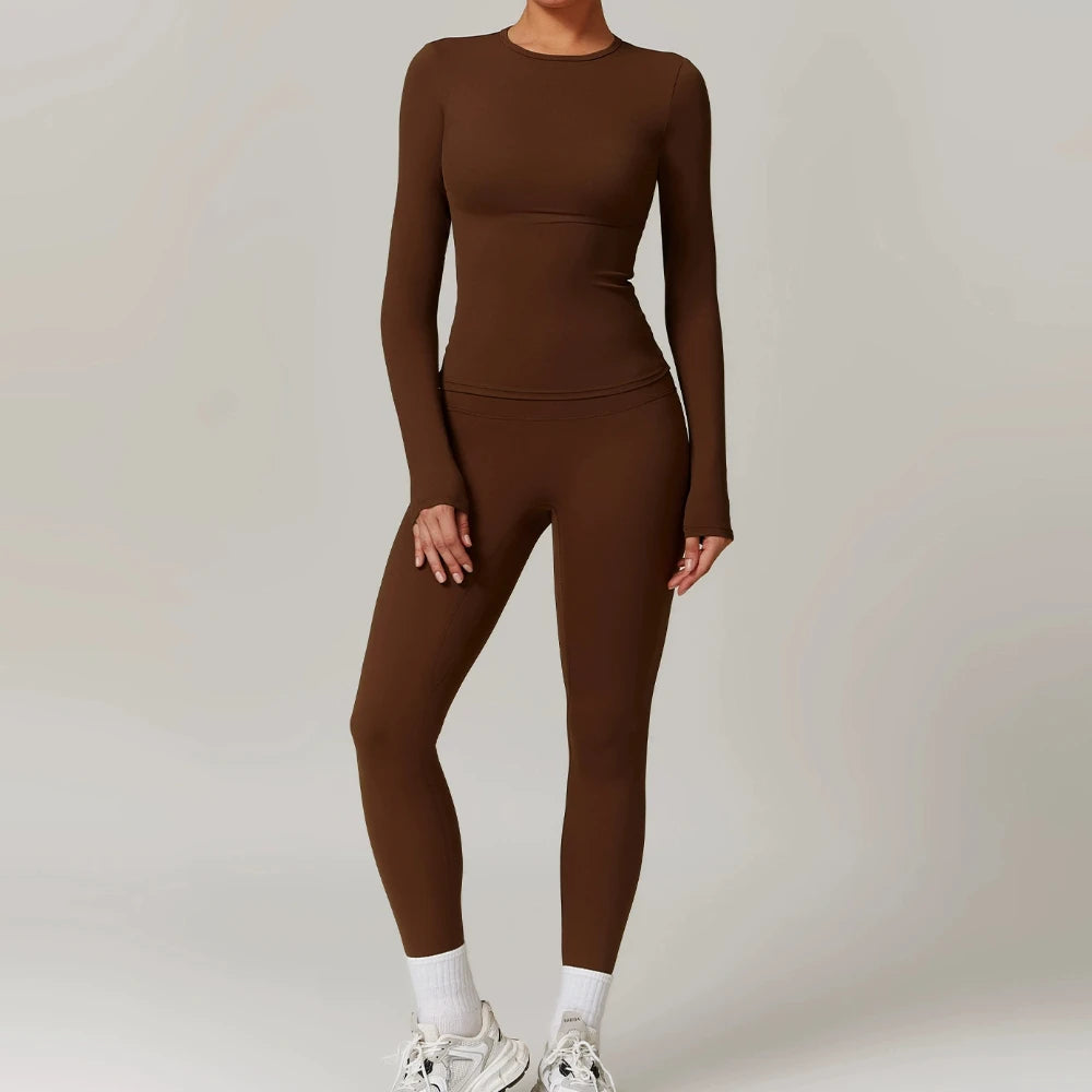 VinyasaFlex Long-Sleeve Yoga Set