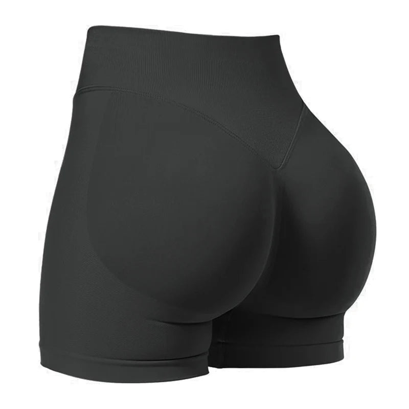 RibbedLine Seamless Biker Shorts