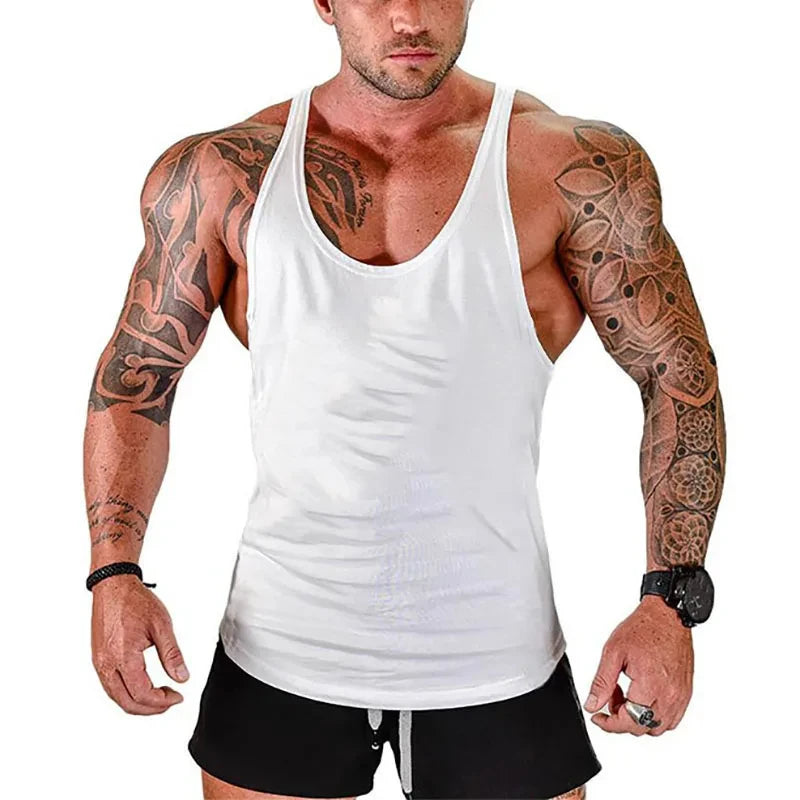 Titan Stringer Tank – Muscle Cut Gym Training Top