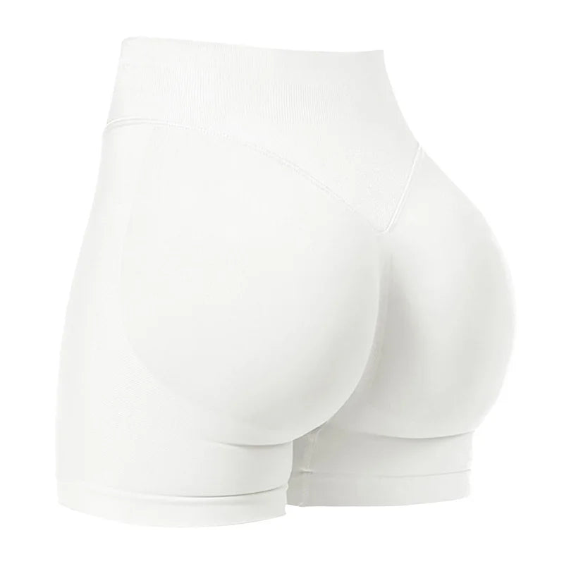 RibbedLine Seamless Biker Shorts