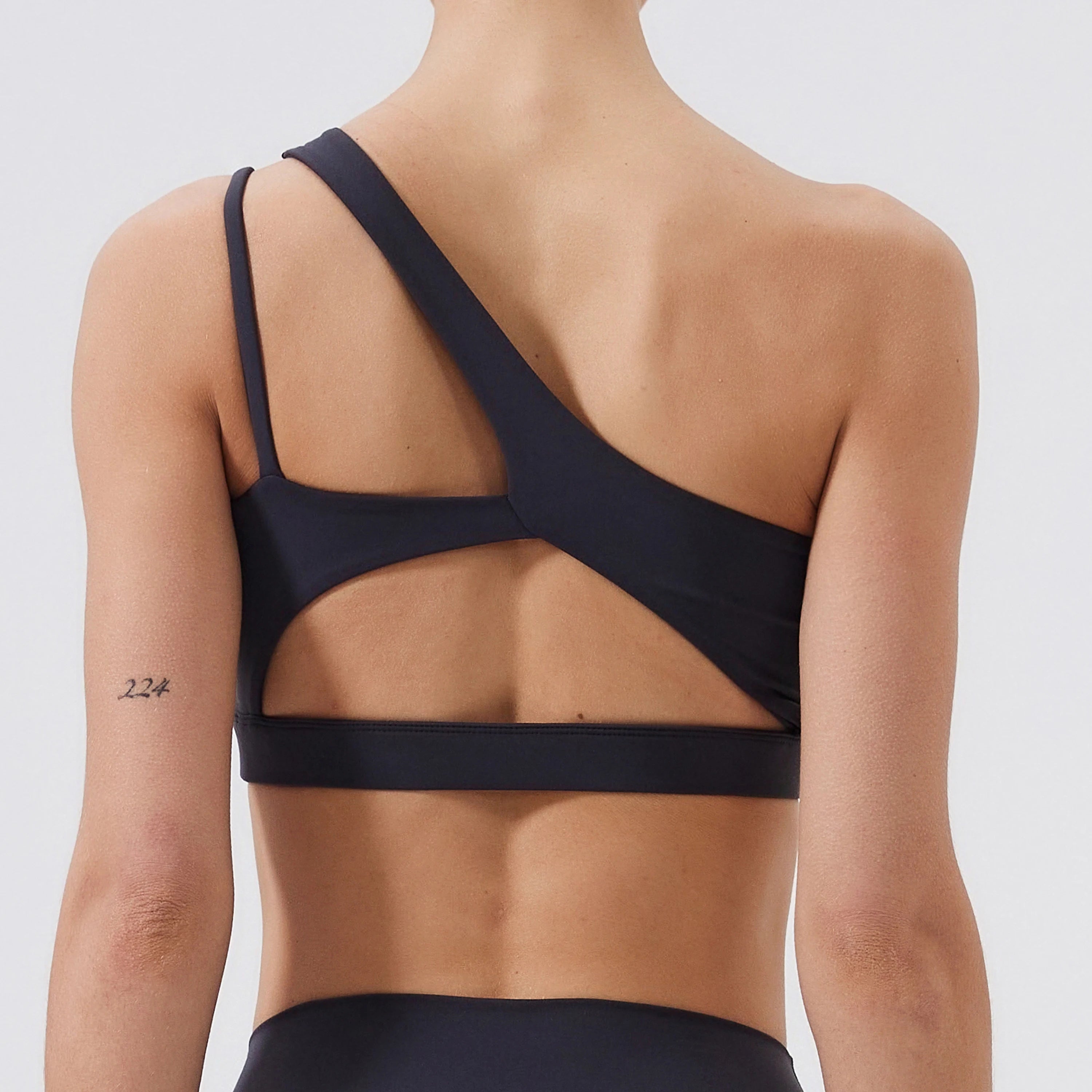 SculptFit One-Shoulder Sports Bra