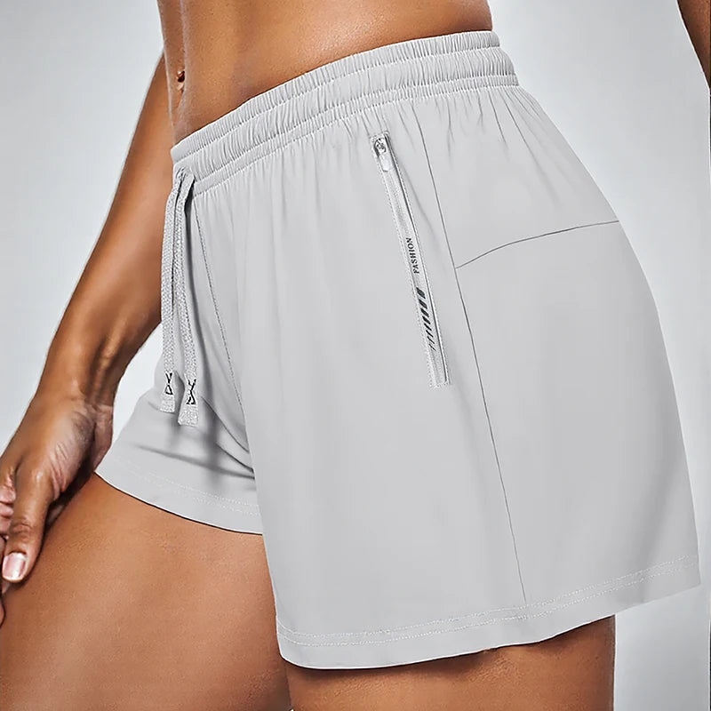 BoltFlex Neon Running Shorts