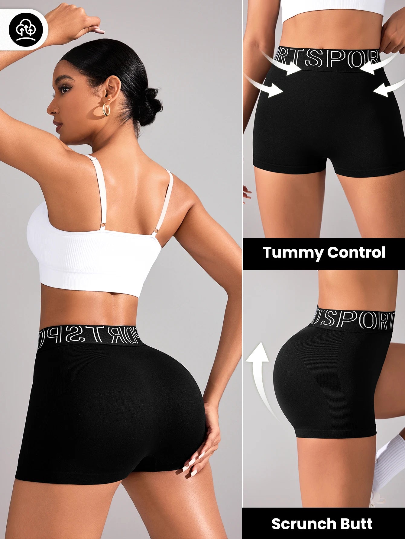 AeroFit Summer Yoga Shorts