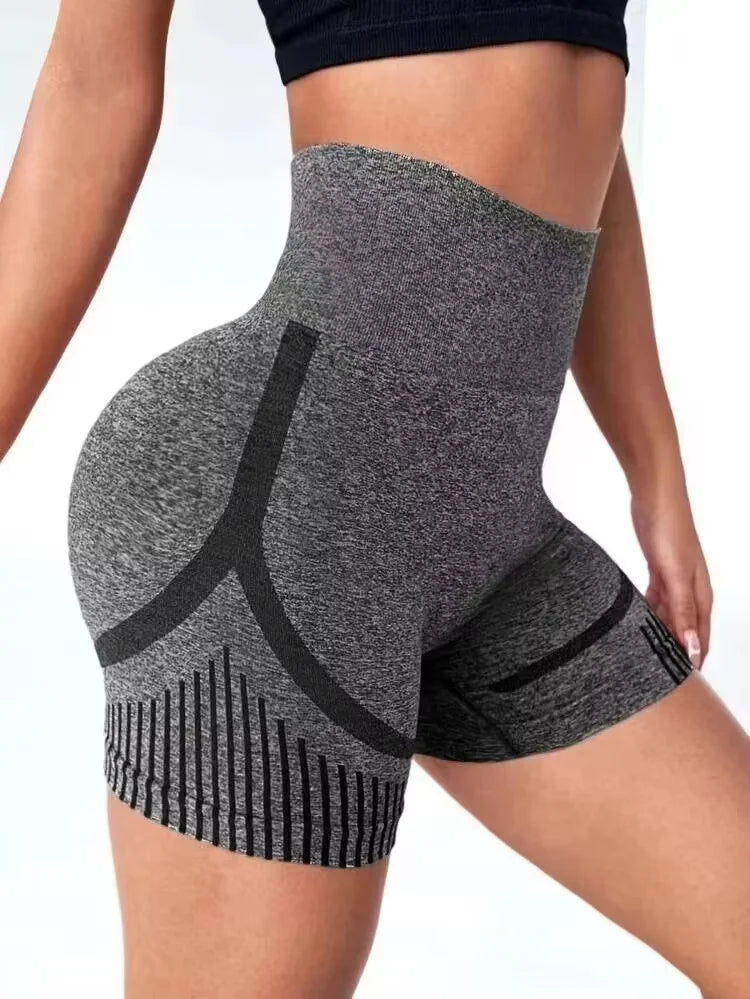 PulseLift High-Waist Yoga Shorts