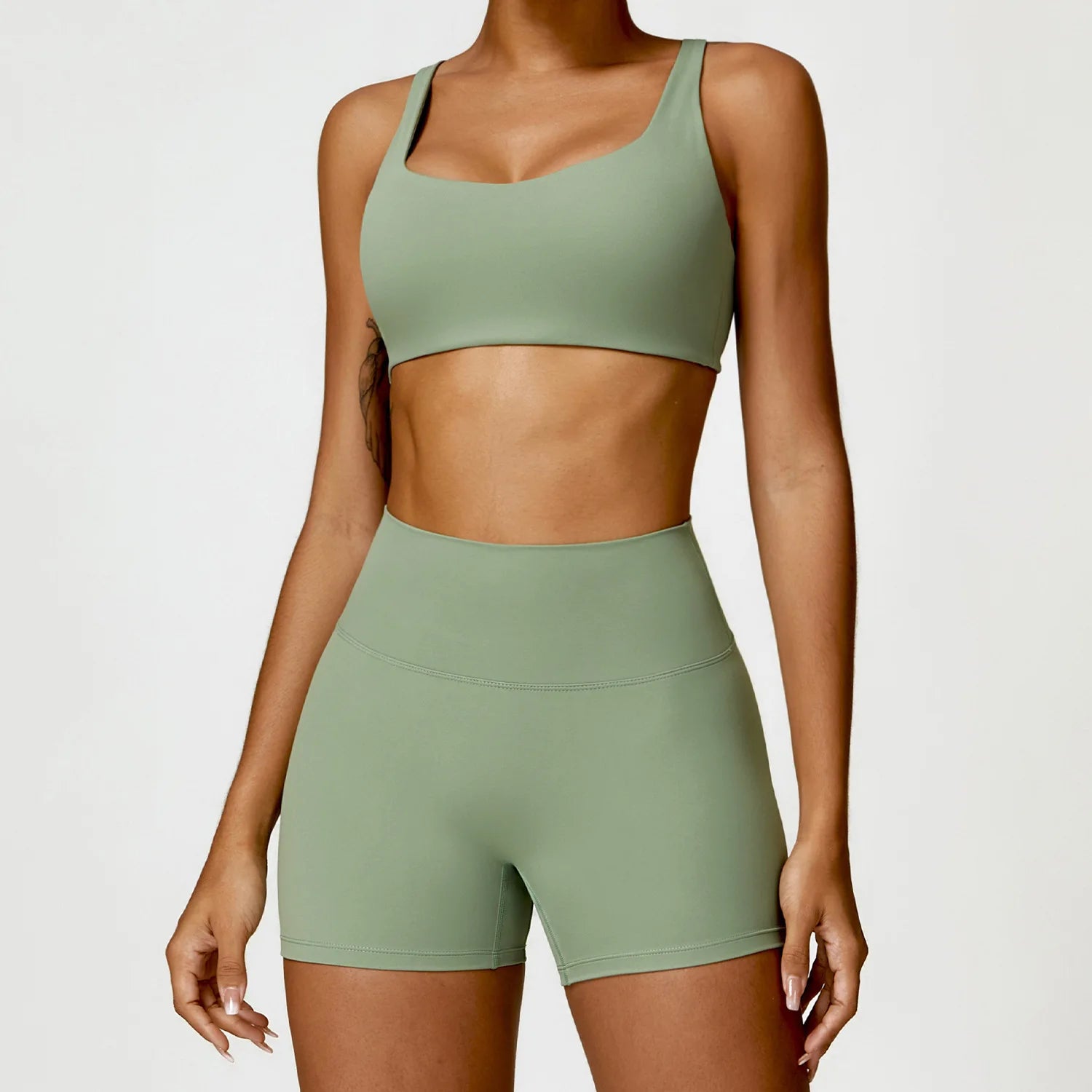 AscendKnit High-Waist Yoga Set