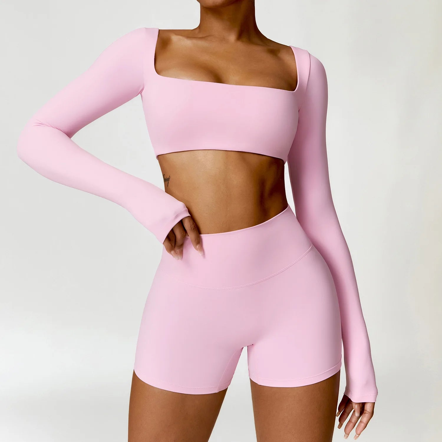 AscendKnit High-Waist Yoga Set