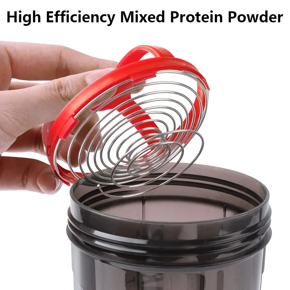 TriLayer Protein Powder Shaker Bottle
