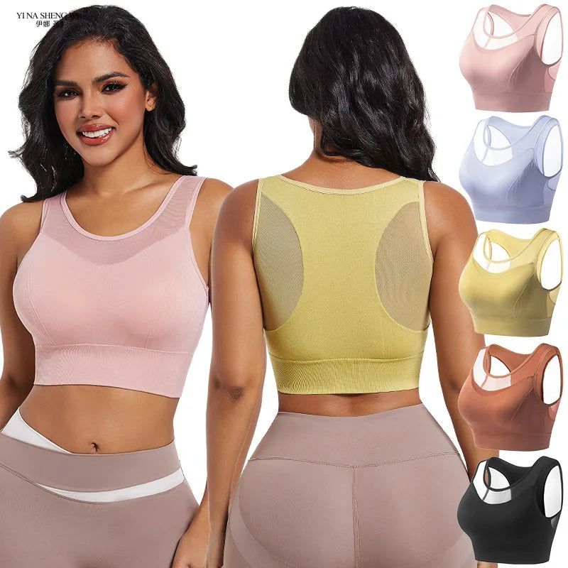 AeroMesh Plus-Size Sports Bra
