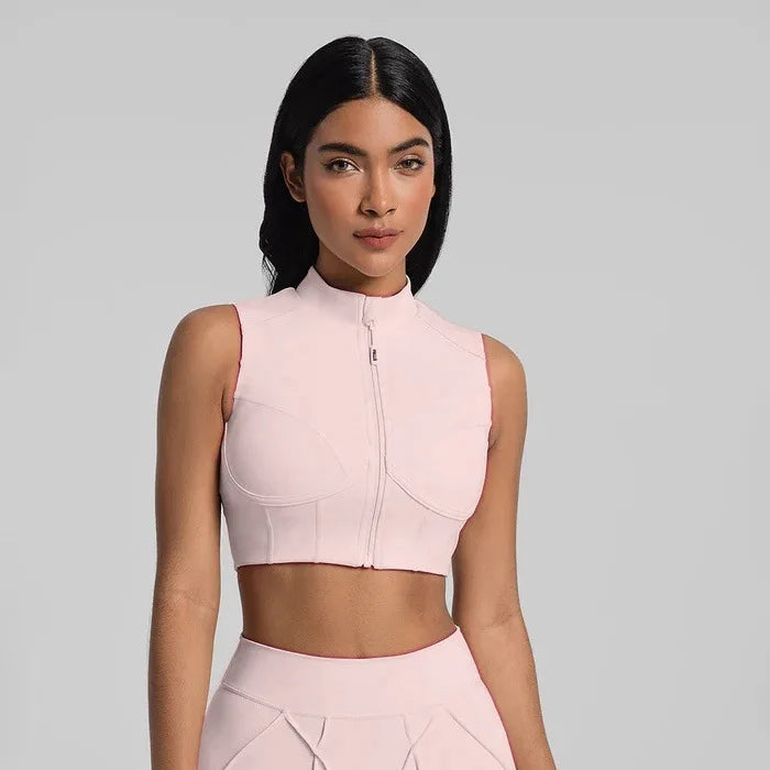 Contour Zip Performance Sports Bra