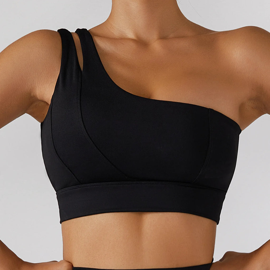Asymmetry Sculpt Sports Bra
