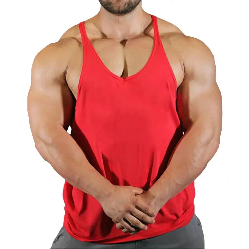 Titan Stringer Tank – Muscle Cut Gym Training Top