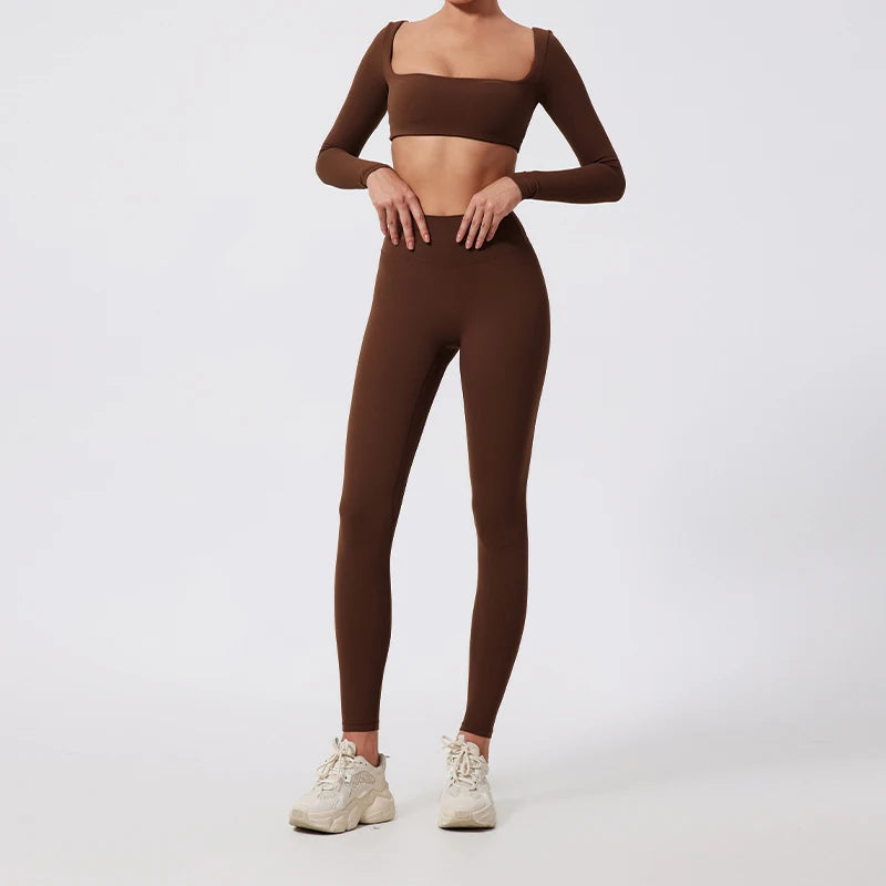 EmberFlex Long-Sleeve Yoga Set