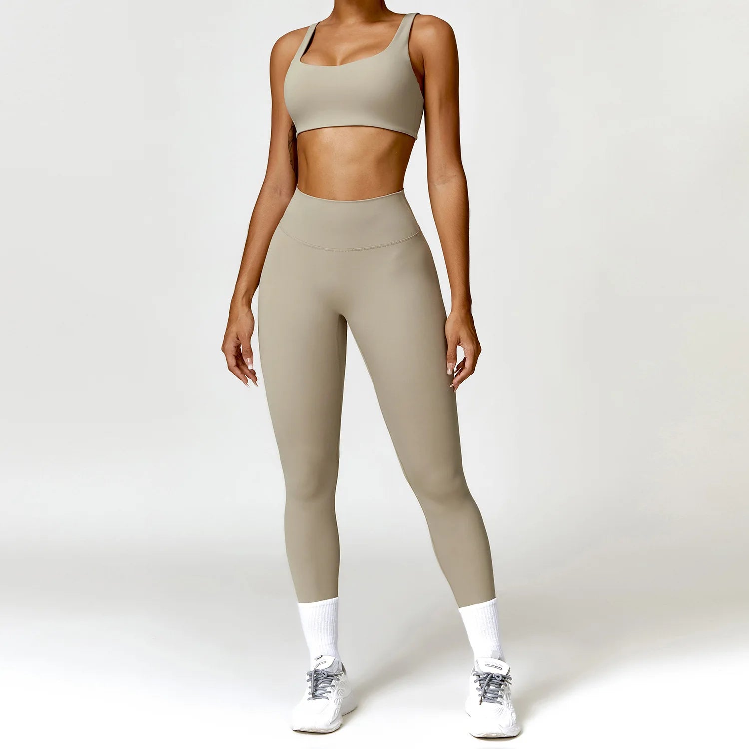 AscendKnit High-Waist Yoga Set
